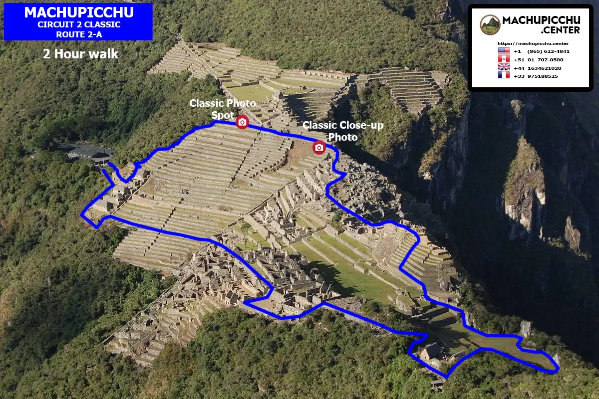 Historic Sanctuary of Machu Picchu Classic Photo from Circuit 2 Classic