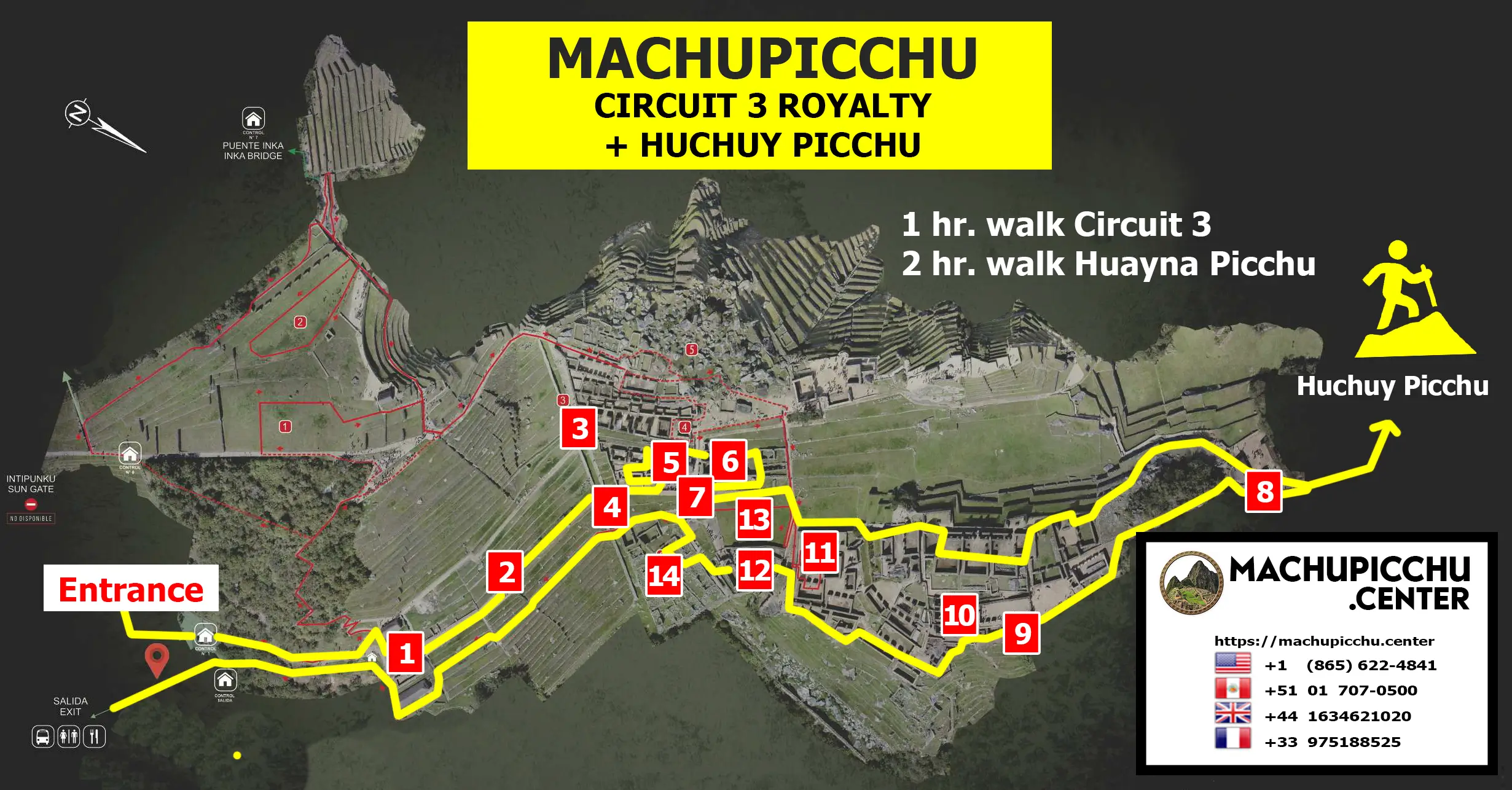 Machu Picchu Circuit 3 Realeza Huchuy Picchu